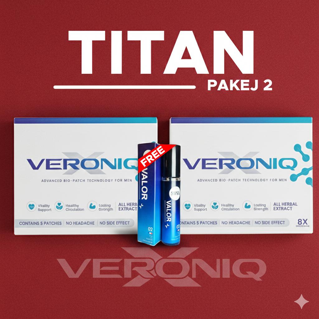 PAKEJ TITAN ( 2 KOTAK VERONIQX + 1 PERFUME)